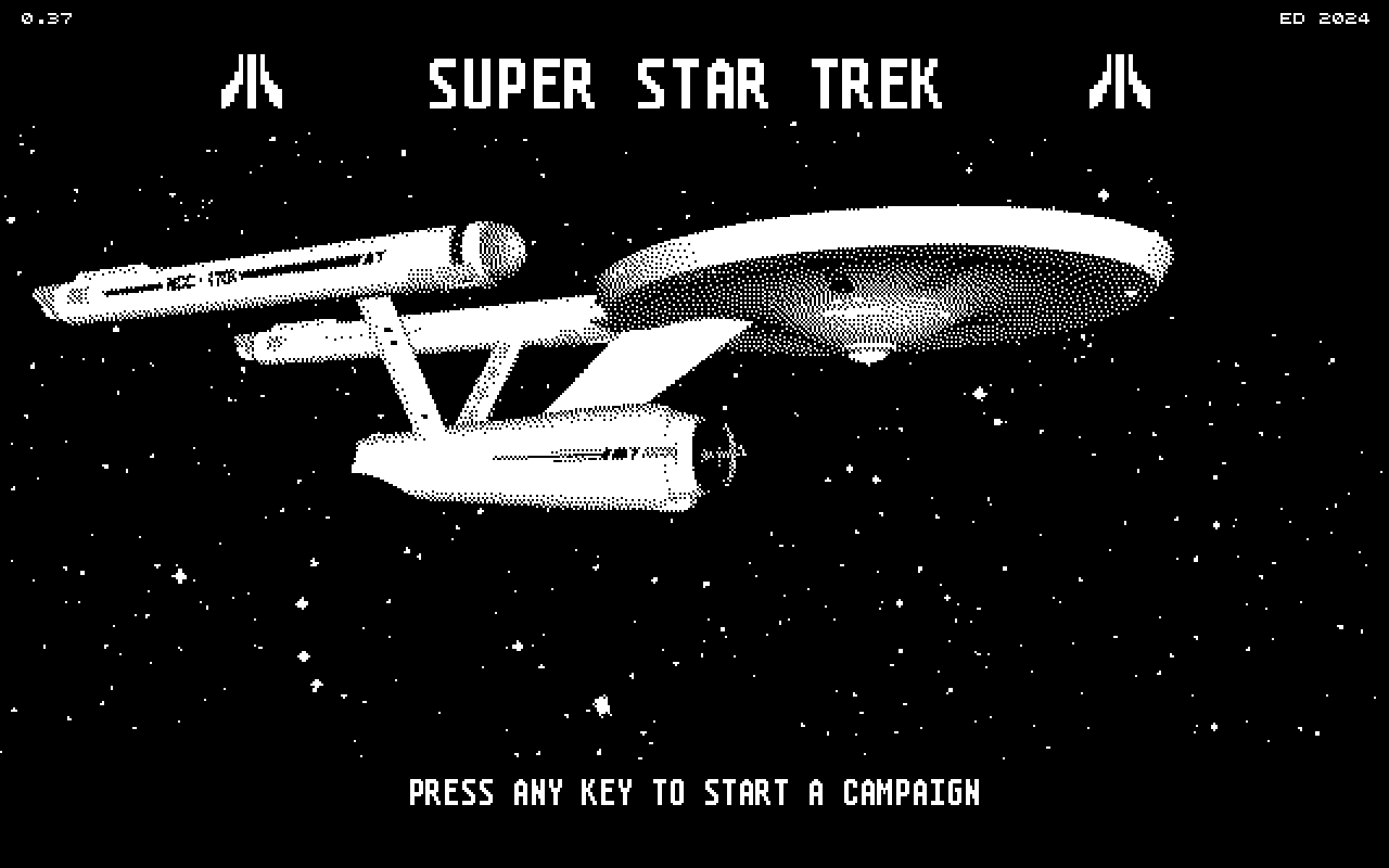 Super Star Trek — screenshot 1